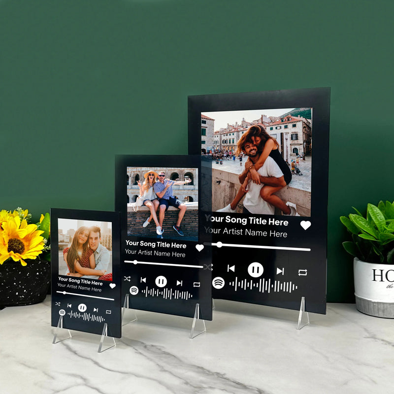 Personalized Spotify Plaque Music