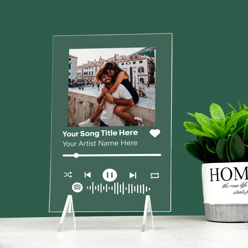 Personalized Spotify Plaque Music