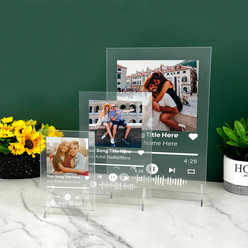 Personalized Spotify Plaque Music