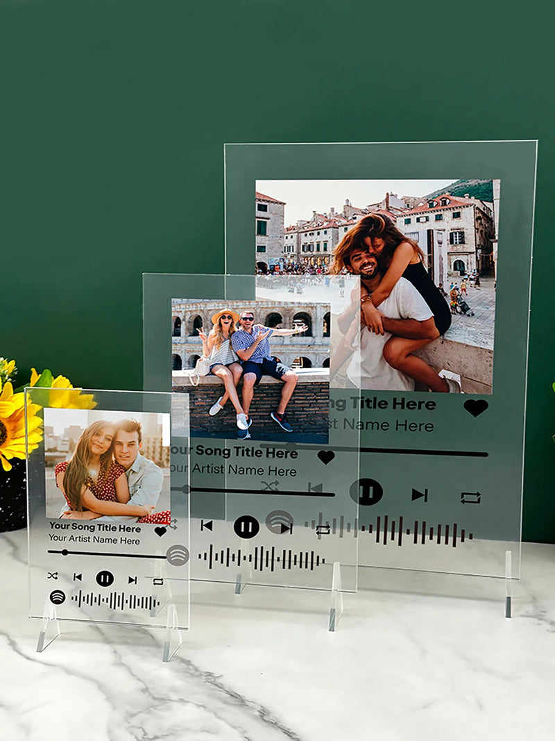 Personalized Spotify Plaque Music