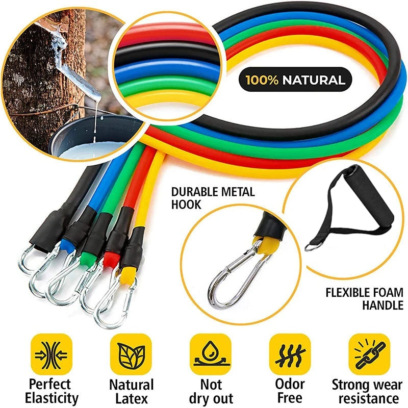 Yoga Resistance Bands Set