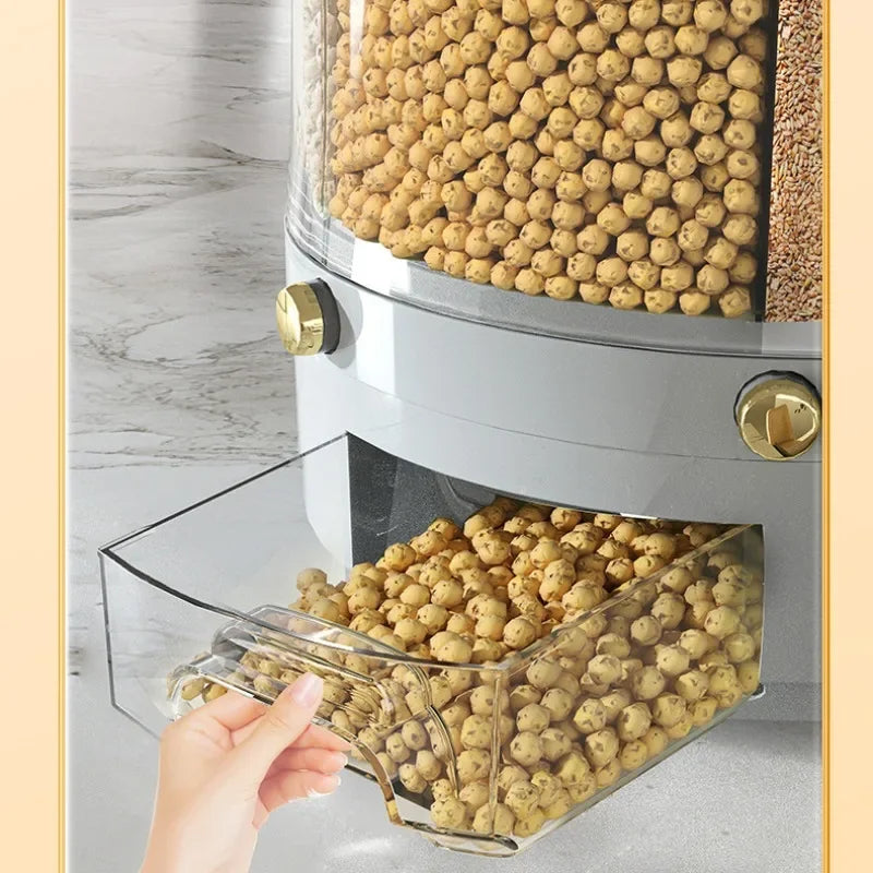 360 Degree Rotating Rice Dispenser