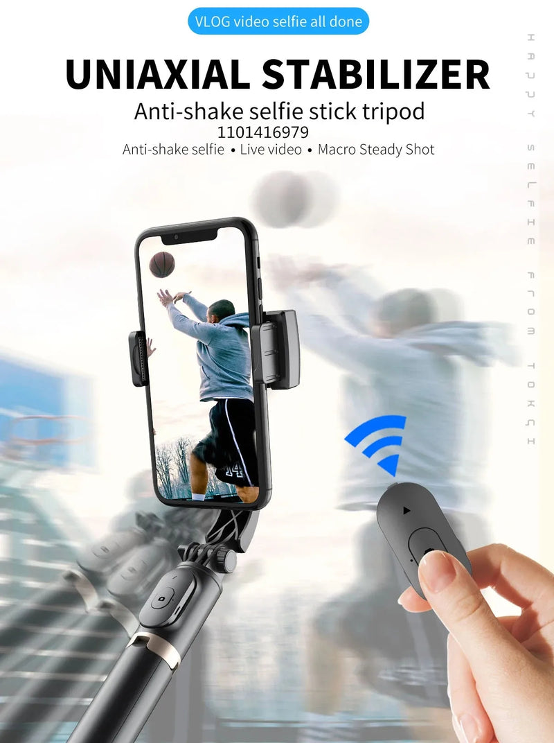 Wireless Bluetooth selfie stick