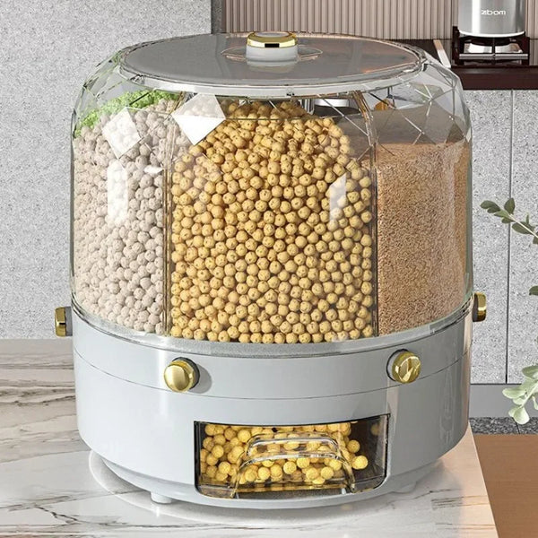 360 Degree Rotating Rice Dispenser