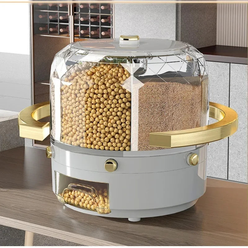 360 Degree Rotating Rice Dispenser